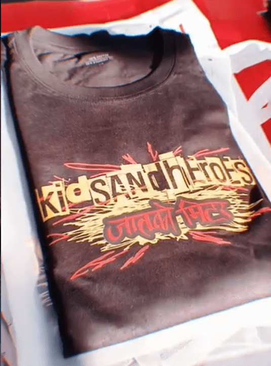 kidsandheroes — Jaat Ko Meter Tee