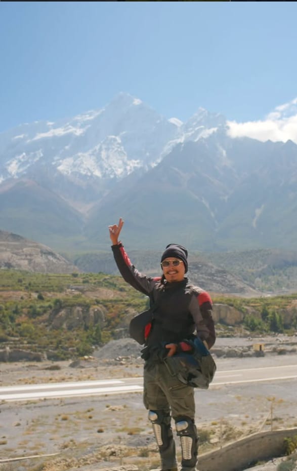 Trekking near the Himalayas